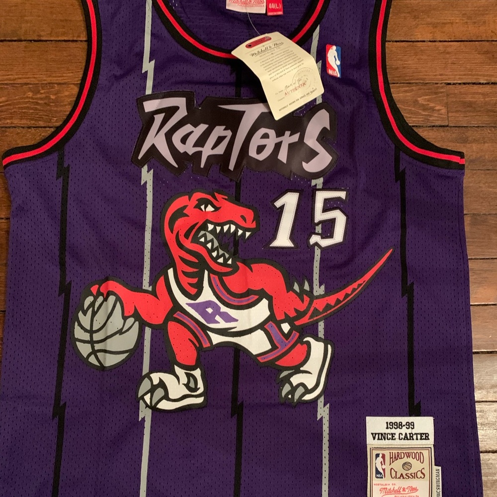 Vince Carter Raptors jersey